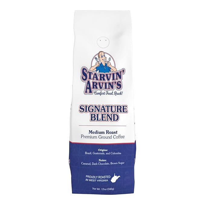 Starvin' Arvin's Signature Blend Premium Ground Coffee 12 oz