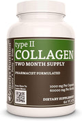 Remedy's nutrition Collagen Type 2 | 1000 mg 60 Vegan Capsules Dietary Supplement | Two Month Supply