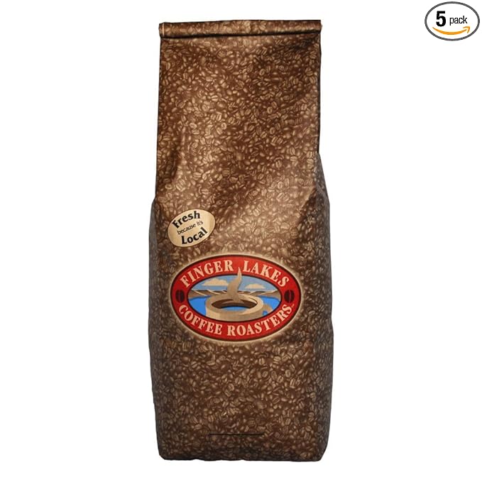 Finger Lakes Coffee Roasters Southern Pecan Coffee Whole Bean 5-pound bag