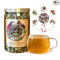 An Sinh Tea Herbal Tea Variety Pack - Liver Detox Tea - Sleep Tea For Bedtime - 60 cups - Non Caffeinated Relax Reduce Cholesterol Migraine Fatigue Stress Promoting Sleep