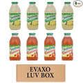 LUV BOX- variety Everfresh Juice 16 oz. pack of 8 Everfresh Lemonade Everfresh Peach Watermelon. by evaxo