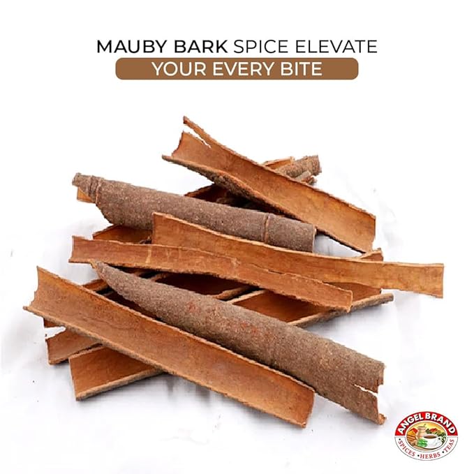 Angel Brand Mauby Bark 1.5 Lbs Pouch - Mauby Sourced from Finest Botanical Sources - Unique Blend of Bitter and Sweet Notes - Perfect for Crafting Traditional Mauby Drink Sodas and Cocktails
