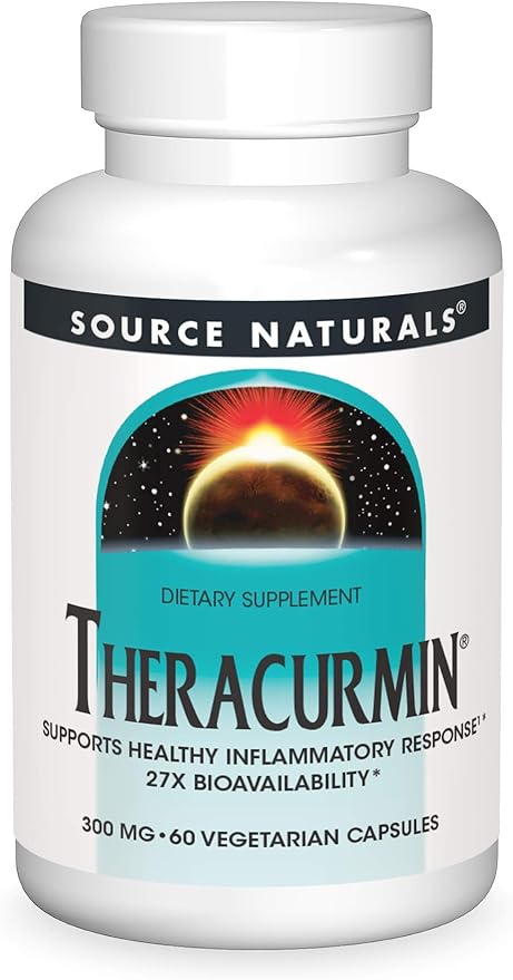Source Naturals Theracurmin Supports Healthy Inflammatory Response* 300 mg - 60 Vegetarian Capsules