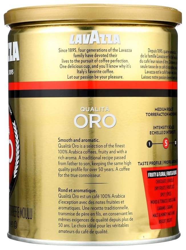 Espresso 100 percent Arabica Qualita Oro (Lavazza) CASE 12x250g
