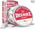 Deckiez Energy Pouches 5 Cans (100 Pouches) Sugar Free Caffeine Supplement Coffee Pouches &amp Energy Drink Alternative 50mg Caffeine Pouches Raspberry Flavor