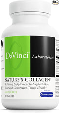 DAVINCI Labs Natures Collagen - BioCell Collagen Supplement with MSM &amp Glucosamine - Helps to Support Joint Health Skin Health &amp Connective Tissues - Gluten-Free - 90 Tablets