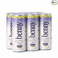 Benny Blackberry Yuzu Lightly Sparkling Energy Drink Refreshing Citrus Berry Flavors Clean Energy with Natural Caffeine Low Sugar 12 fl oz Can