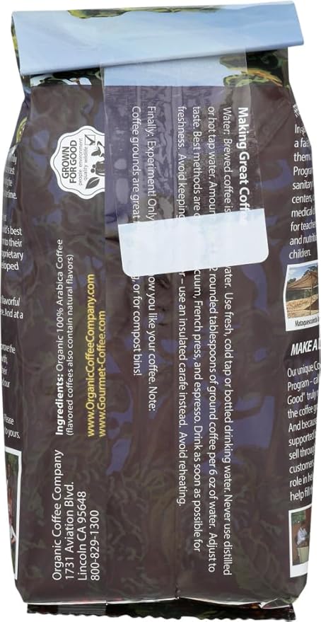 Organic Gorilla Decaf Ground Coffee 12 Ounce - 6 per case.6