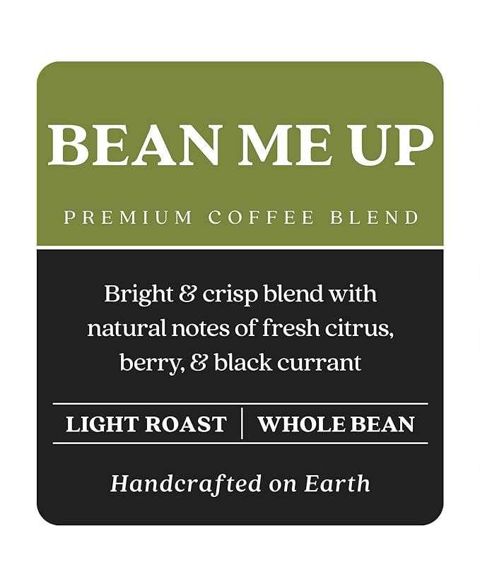 Copper Moon Single Serve Coffee Pods for Keurig K-Cup Brewers Light Roast Bean Me Up Blend 72 Count