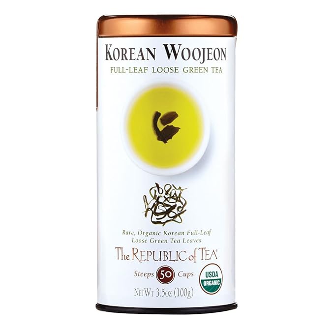 The Republic of Tea Woojeon Tea 3.5 Ounces/ 50-60 Cups