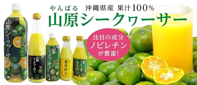 Okinawa Shikuwasa Juice 100% 16.90floz(500ml) Okinawa Gifts Sikuwasa Japanese Drinks