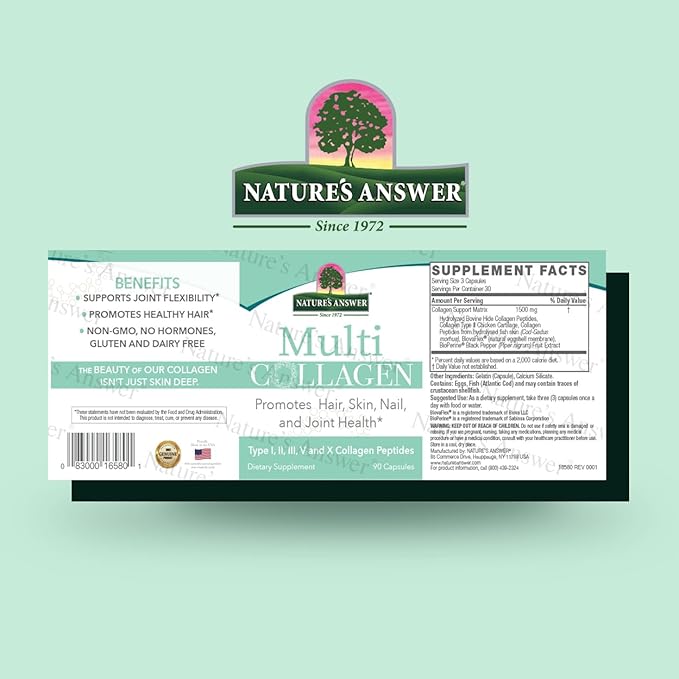 Nature's Answer Multi Collagen 90 Capsules