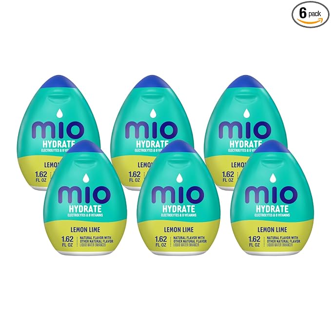 Mio Sport Liquid Water Enhancer Lemon Lime 1.62 Oz. (Pack of 6)