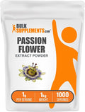 BulkSupplements.com Passion Flower Extract Powder - Passion Flower Supplement Herbal Supplement - Gluten Free 1g per Serving 1kg (2.2 lbs) (Pack of 1)