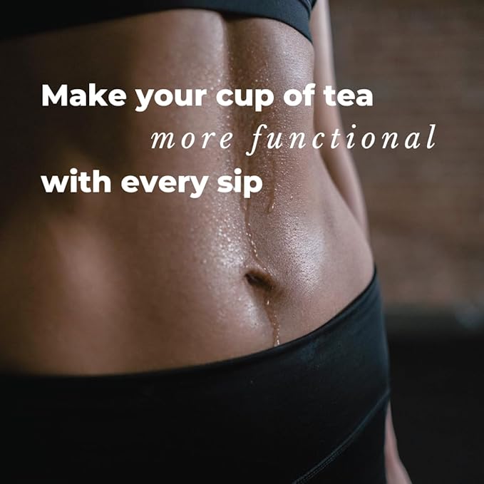 CoLymph Functionalitea: Lymph Drainage Tea Holistic Herbal Tea to Support Lymphatic Drainage Reduce Water Retention Inflammation and Face &amp Body Puffiness Caffeine-Free Blend of Hibiscus