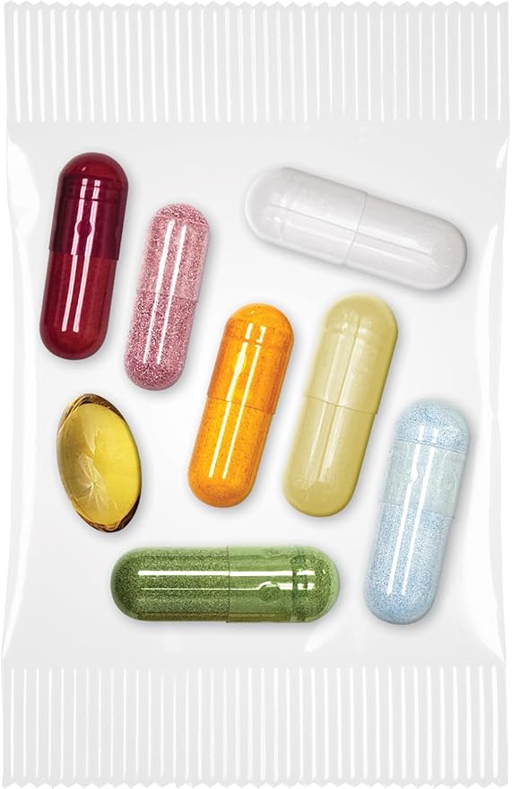 Great Start All-in-One Daily Vitamin Pack - Essential Nutrition - Vitamins C D3 K2 B-Complex Zinc Trace Minerals Super Greens &amp Marine Collagen - 30 Day Supply