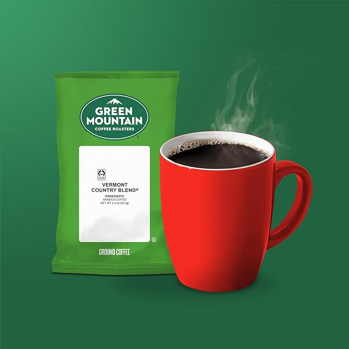 Green Mountain Coffee Roasters Vermont Country Blend Keurig Fractional Packs 100 Count 2.2 oz.