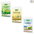 Yeshvi NATURAL Aam Panna Powder &amp Sugarcane Juice Powder With Tender Coconut Water Powder Combo Pack Instant Drink Mix Powder Healthy Drink Fruit Juice Powder Ready to Serve 300gm