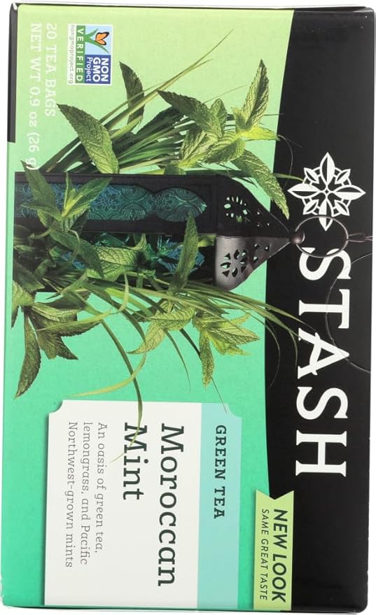 Stash Tea Tea Moroccan Mint Green (Pack of 4)