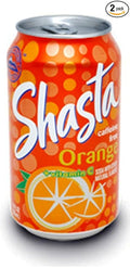 Shasta Orange Soda 12-Count (Pack of 2)