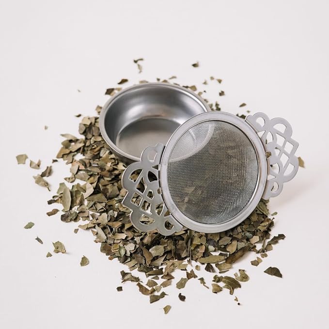 CatSpring Yaupon Tea – 1 lb Bulk Loose Leaf Wild-Harvested American Yaupon (Marfa Dark Roast)