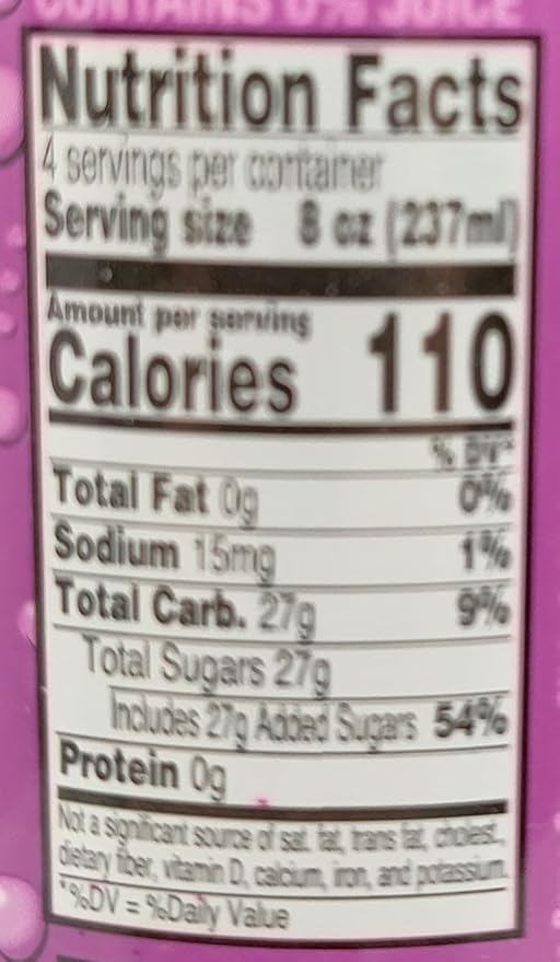 4 pack of Frostie Soda Pop Soft Drink 32oz Plastic Bottles (32oz Grape)