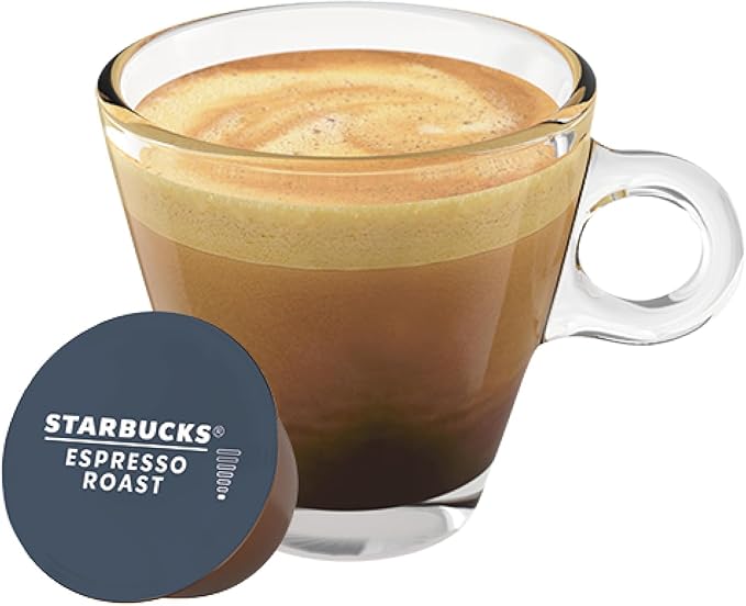 NESCAFÉ Dolce Gusto Starbucks Espresso Dark Roast Coffee Pods x12 (Pack of 1)