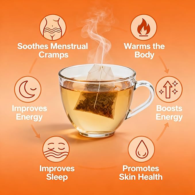 Ginseng Six Treasure Tea for Kidney Cleanse 6 Precious Ingredients Formula Five Treasure Tea for Men &amp Women Natural Traditional Chinese Herbal TeaBag (60 bags)