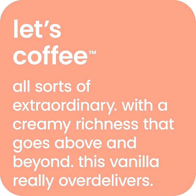 happy coffee canned vanilla latte 11 oz. cans 12 pack notes of marshmallow &amp comfort 100% arabica beans no artificial flavors or sweeteners