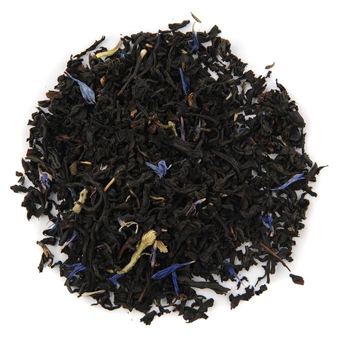 Organic Positively Tea Company Earl Grey Crème Black Tea Loose Leaf 16 Ounce