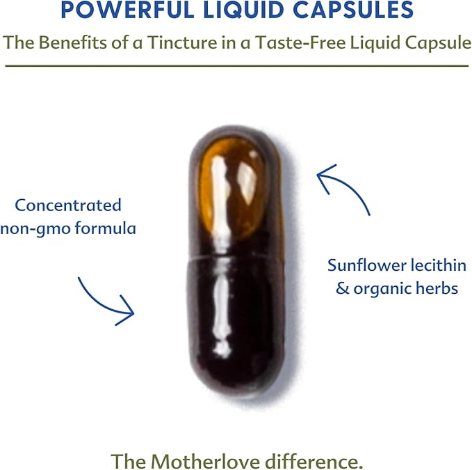 Motherlove More Milk Moringa (120 Capsule Value Size) Moringa-Based Lactation Supplement to Support Breast Milk Supply—Non-GMO Organic Herbs Vegan Kosher