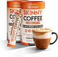 Skinny Coffee Super Boost Weight Loss Coffee Belly Fat Burner for Women &amp Men Sugar-Free Keto Vegan Reduces Bloating Supports Energy &amp Metabolism Appetite &amp Cravings Control (60 Servi