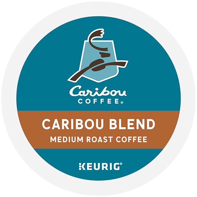 Caribou Coffee Caribou Blend Keurig Single-Serve K-Cup Pod Medium Roast Coffee 96 Count
