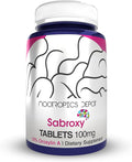 Nootropics Depot Sabroxy® Tablets | 100mg | 90 Count | Minimum 10% Oroxylin-A | Oroxylum indicum | May Help Promote Focus &amp Motivation | May Help Promote Cognitive Function