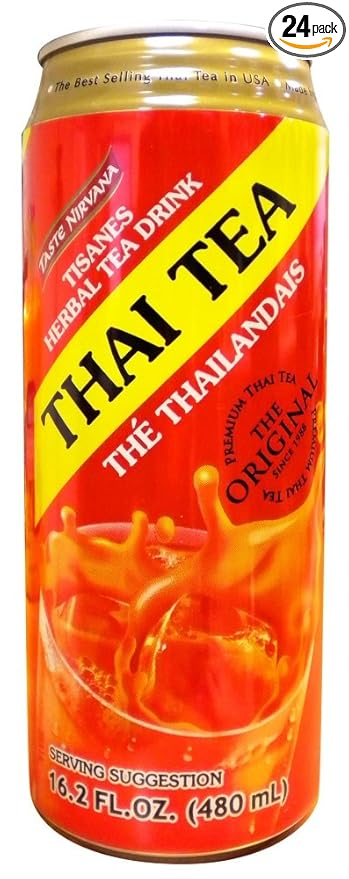 Taste Nirvana Thai Tea 16.2 Ounce (Pack of 24)