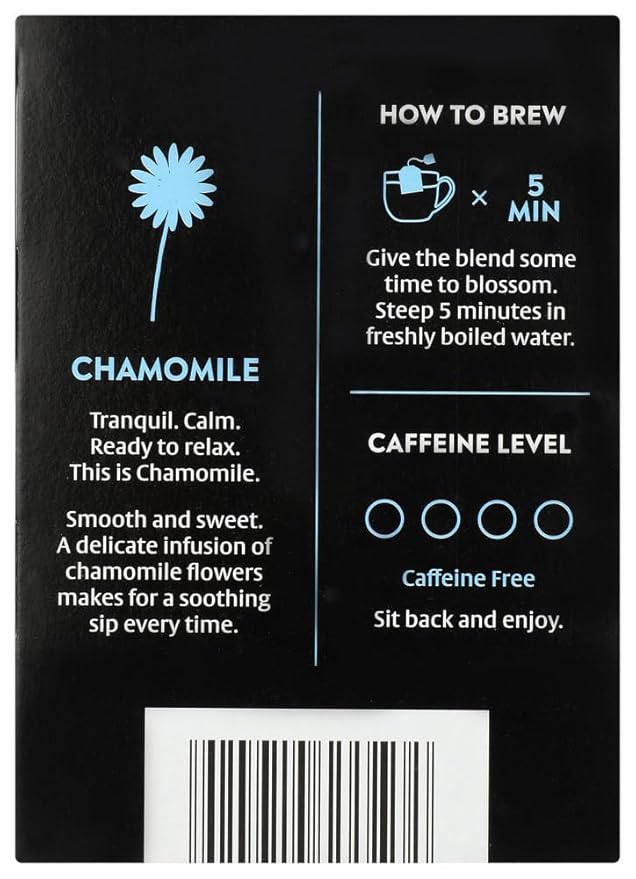 Choice Organic Teas Herbal Tea 16 Tea Bags Chamomile