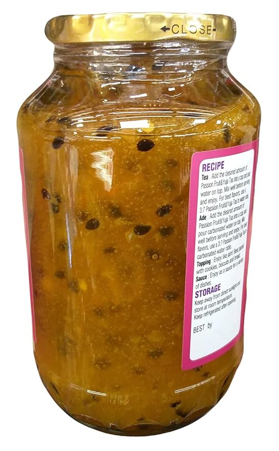 Haio | Passion Fruit And Yuja Tea With Honey | 2.2 Pounds | 1 Jar
