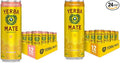Yerba Madre Organic Yerba Mate Clean Energy Drink Alternative Bundle Grapefruit Ginger &amp Classic Gold Flavors 12 Oz (Pack of 24) 80mg Natural Caffeine Smooth Energy &amp Focus