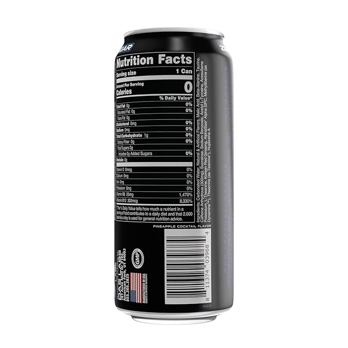 Bucked Up Energy Drink 300mg (Breezy Blast) (12 CT)