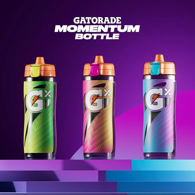 Gatorade Gx Bottle Momentum Neon Pink (Pack of 6)