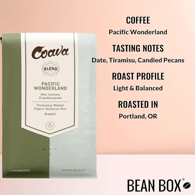 Bean Box Sampler - Roasted by Coava Roasters 2-Pack Freshly Ground Coffee Gourmet Coffee