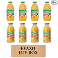 LUV BOX- variety Everfresh Juice 16 oz. pack of 8 Everfresh Mango Carrot Everfresh 100% Orange Juice. by evaxo