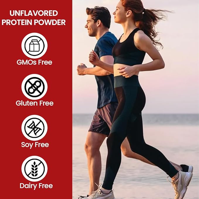 Sports Collagen Powder 12.42 oz Pack of 2 - Grass Fed Bovine &amp Wild Fish Hydrolyzed Type I II III Multi Collagen Peptides Unflavored Protein Powder with BCAA Magnesium &amp Electrolytes