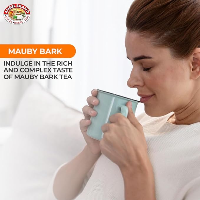 Angel Brand Mauby Bark Tea Bags 20 Pack of 3 – Herbal Mauby Tea for Digestion &amp