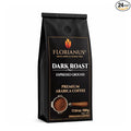 FLORIANUS Peruvian Coffee – Premium 100% Arabica Whole Bean &amp Ground – Medium &amp Dark Roast – 17.64 oz (500g) (Dark Roast Espresso)