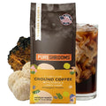 PureShrooms Focus &amp Create Mushroom Coffee – Ground Arabica Blend with Organic Lion's Mane &amp Chaga for Enhanced Focus Memory and Immune Support – 340g