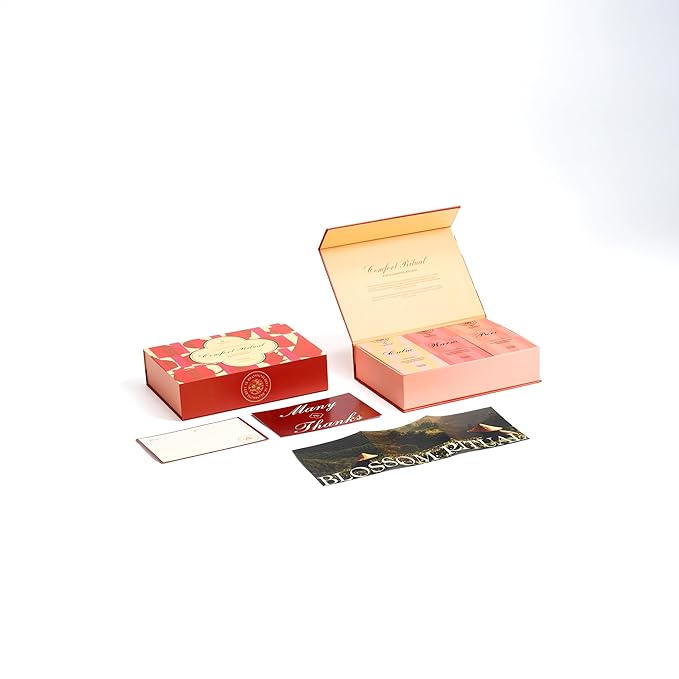 The Comfort Ritual – Herbal Tea Gift Set | 3 Signature Herbal Blends for Warmth &amp Wellness | Premium Handcrafted Herbal Tea | 100% Natural Ingredients