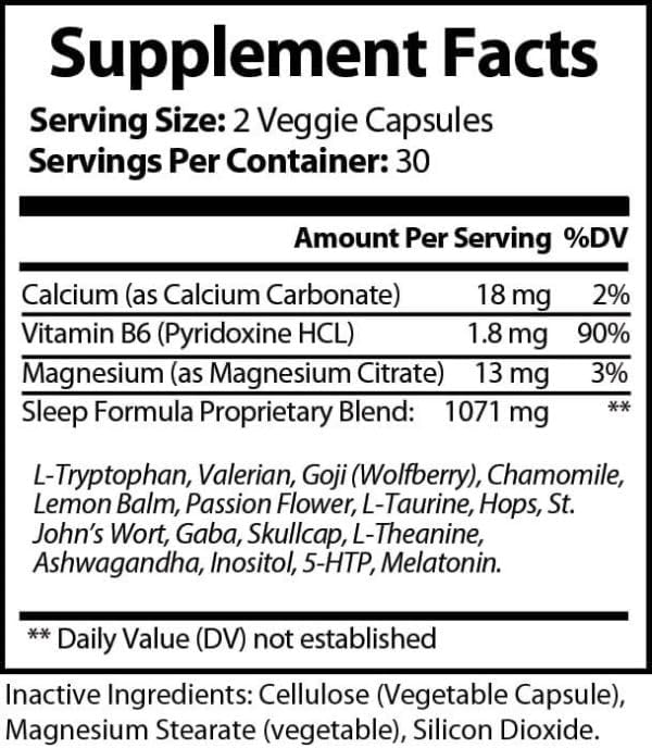RestRenew Natural Sleep Aid - Supports Deep Sleep Relaxation Stress Relief and Mood Balance | Melatonin Chamomile L-Theanine &amp More | Non-Habit Forming Non-GMO | 60 Capsules