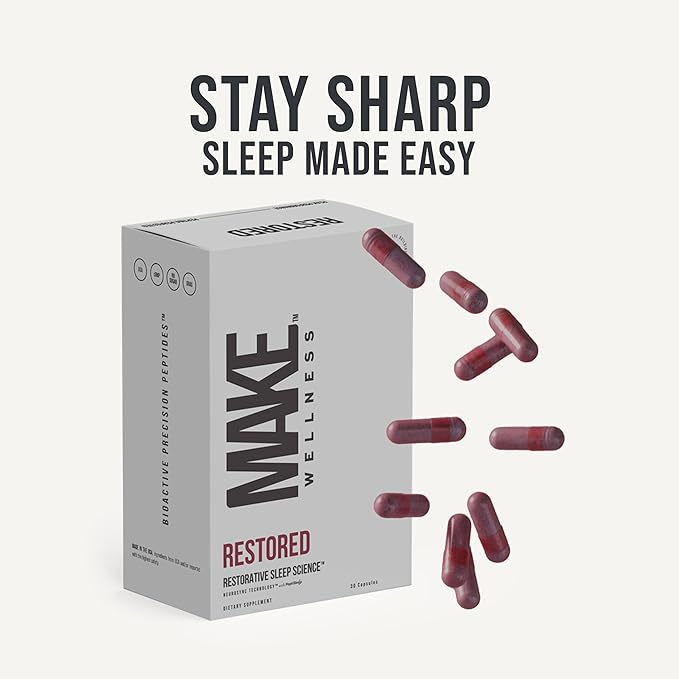 Restored™ Supplement | 30 Capsules | Supports Vitality &amp Overall Wellness