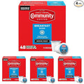 Community Coffee Breakfast Blend Medium Roast Single-Serve Keurig K-Cup Pods 48 Count (Pack of 4)